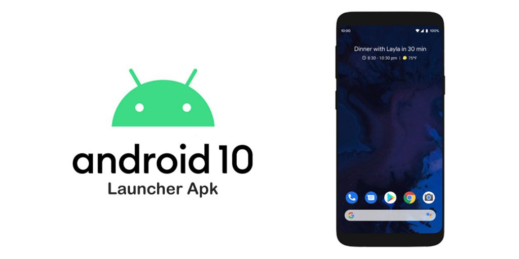 download Android 10 launcher Apk Terbaru