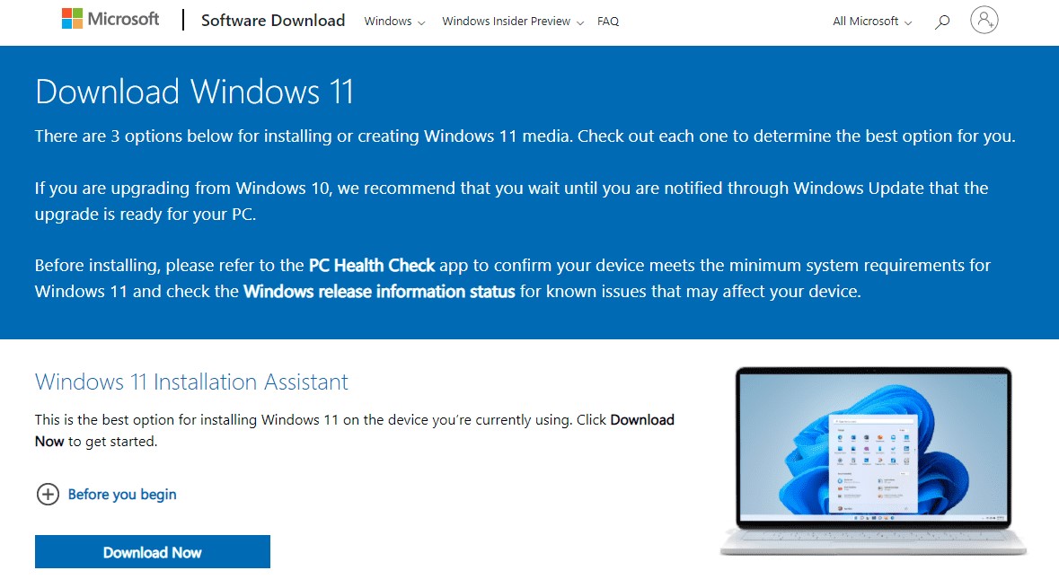 Cara Download ISO Windows 11 dari Microsoft